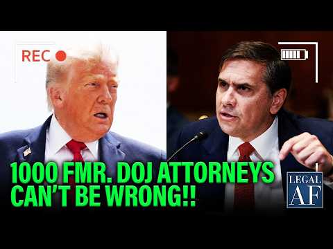 Trump SWEATS as 1000 DOJ Alum OPPOSE Blanche Nomination as He Tries to BLOCK SECRET Document Release