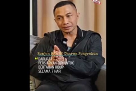 Dharma Pongrekun; “Persiapkan diri  bertahan hidup selama 7 hari”.#viral #beritaterkini #chaos #fyp