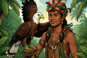 legenda-damuai-dan-bayei-sang-rajawali,-cerita-rakyat-dari-papua