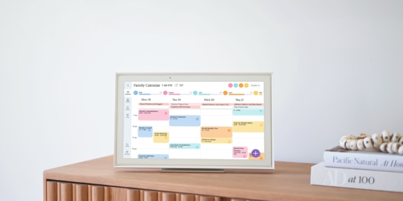 Kalender Layar Sentuh Skylight Membuat Seluruh Keluarga Saya Ada di Halaman yang Sama