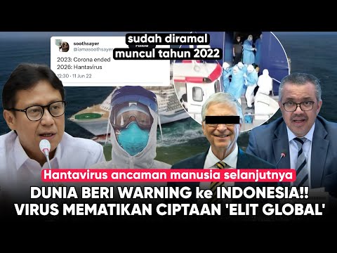 LEBIH NGERI dari COVID! Hantavirus Menuju Indonesia ‘Mainan ELIT GLOBAL” Seluruh Dunia Panik