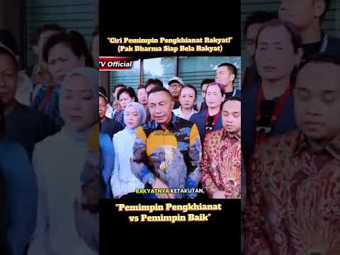 Pemimpin Pengkhianat vs Pemimpin Baik!!?? #dharmapongrekun #beritaterkini