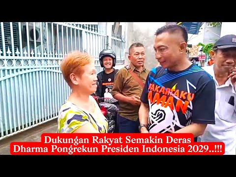 Rakyat Mulai Mendukung Dharma Pongrekun Presiden Indonesia 2029‼️