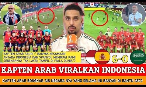 🔴 INDONESIA SEMAKIN VIRAL DIMANA MANA‼️ terbongkar Timnas indonesia dinilai kapten arab layak pildun