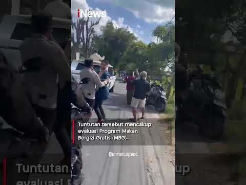 Detik-detik Mahasiswa Cegat Iring-iringan Mobil Presiden Prabowo: Kami Ingin Titip Aspirasi, Pak!