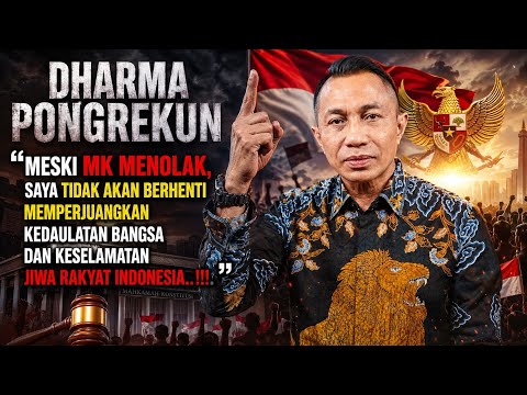 Dharma Pongrekun:Saya Akan Terus Berjuang Untuk Kedaulatan Bangsa&Keselamatan Rakyat Indonesia ‼️