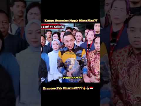 “Kenapa Kemenkes Nggak Minta Maaf?!” #dharmapongrekun #beritaterkini