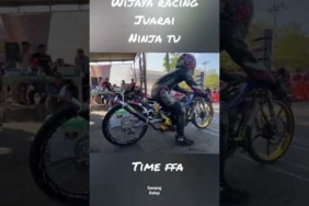 Adit coco juarai Kelas Ninja TU dragbike indramayu #wijayaracing #teknotuner #shortsvideo #shorts