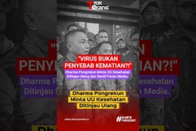 Kritik Keras Dharma Pongrekun Soal UU Kesehatan!