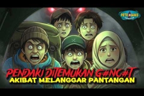 Tragedi Pendaki Melanggar Pantangan: Pasangan Ditemukan Membatu di Gunung #animasiazab #kisahhoror