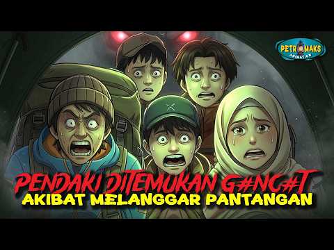 Tragedi Pendaki Melanggar Pantangan: Pasangan Ditemukan Membatu di Gunung #animasiazab #kisahhoror