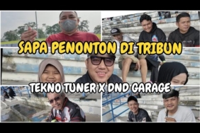 SAPA PENGUNJUNG DI TRIBUN TEKNO TUNER DND GARAGE | INGAT PESAN DOKTER SENTUL : SAFETY