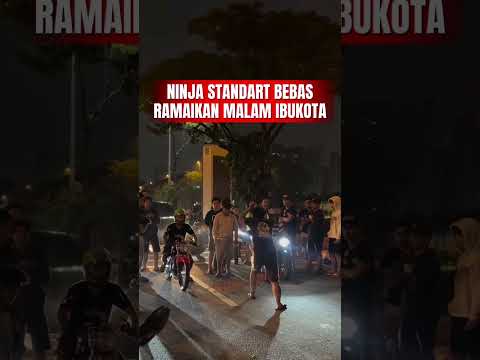 NINJA STANDART BEBAS KOMENG VS DHIBA 🚀 RAMAIKAN MALAM IBUKOTA #ninja #komeng #balapliar #teknotuner