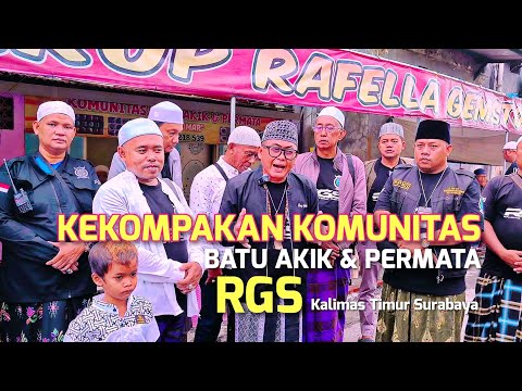 Komunitas Batu Akik RGS Giatkan Silaturrahmi ke Wali 5 Bersama Gus Inung #rafellagemstone #4newsgoo