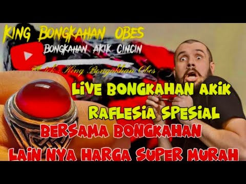 🔴LIVE “Bongkahan Akik Paling UNIK di Dunia! Lihat Langsung dan Jangan Lewatkan!”😍😍😍