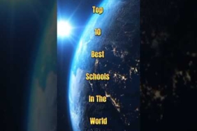 “World’s Elite: Top 10 International Schools Redefining Education 🏫🌍” #school #top10vision