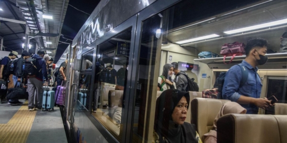 KAI Daop 2 Pastikan Perjalanan Kereta Aman usai Gempa Magnitudo 4,9 di Sukabumi