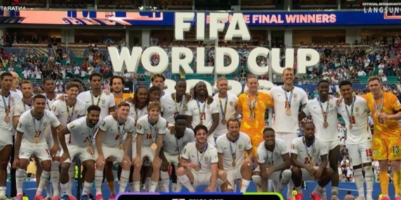Hujan gol, Inggris rengkuh peringkat ketiga Piala Dunia