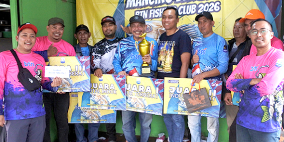 BTN Fishing Club : Mabar BFC Sesi 2 di Telaga Petir, Dilarang Pakai Kedi, 70 Lapak Full