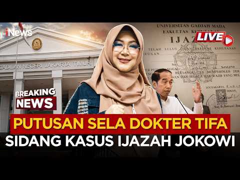 🔴BREAKING NEWS – Putusan Sela Dokter Tifa, Sidang Kasus Ijazah Jokowi di PN Jakarta Timur (23/07)