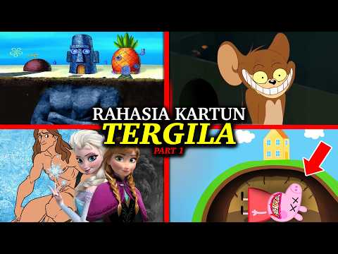 STOP NONTON LAGI SEBELUM LIHAT INI! Rahasia Gelap di Balik Kartun Favorit Kita Semua!