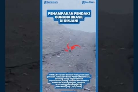 PENDAKI GUNUNG ASAL BRASIL SEBELUM DIEVAKUASI PASCA TERJATUH DI GUNUNG RINJANI