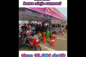 Koh HAN ĵokiin ninja sunmori TEKNO TUNER HS✅️BODISA event dragbike cicangkal 2023🏁 #teknotunerhs