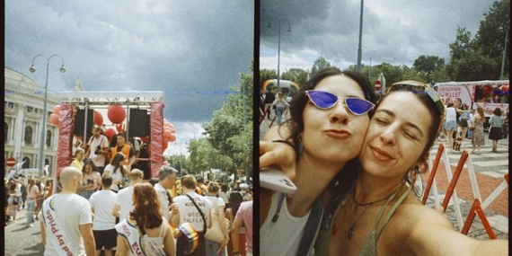 Pride Parade Moments with the Lomography Half-Frame Simple Use Camera