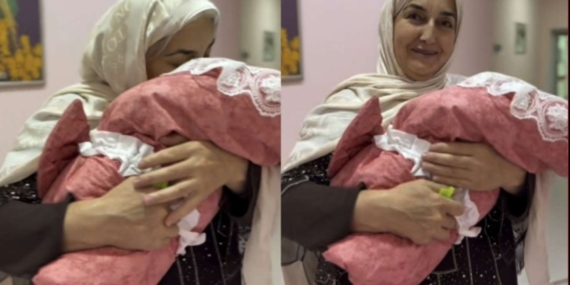 Kisah Haru Haqiqat, perempuan berusia 63 tahun di Azerbaijan melahirkan anak pertamanya