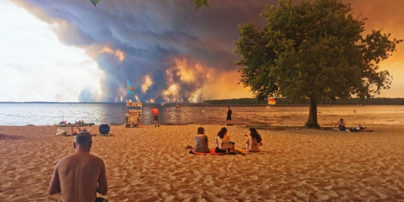 Prancis Mencatat Awan Pyrocumulonimbus Pertama di Tengah Kebakaran yang Memecahkan Rekor