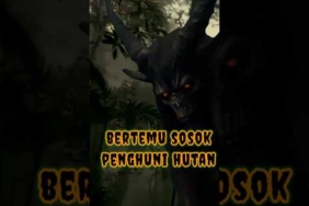 VIRAL! Kamera Pendaki Merekam Sosok Penghuni Hutan Gunung! 😱🌲 #shorts #pendaki
