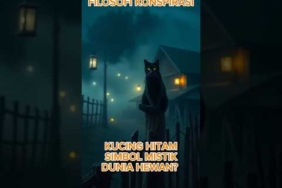 Kucing Hitam, Simbol Mistik Di Dunia Hewan? #teorikonspirasi #ytshorts #sejarahdunia #viral