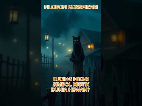 Kucing Hitam, Simbol Mistik Di Dunia Hewan? #teorikonspirasi #ytshorts #sejarahdunia #viral