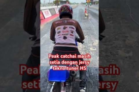 Peak catchai masih setia dengan jersy tekno tuner HS