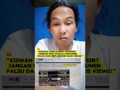 MANA ADA SAUDI SEBEGO ITU? BONGKAR HOAKS DOKUMEN EPSTEIN!