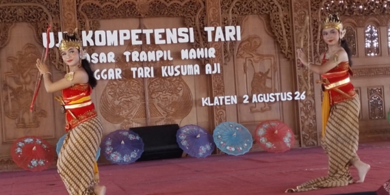 Sanggar Kusuma Aji Klaten Kembali Gelar Uji Kompetensi Tari