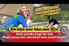 TEKNO TUNER PERDANA BALAP 201 METER DI MEDAN‼️MALA PERAKA BAGU TIM LAIN JIKA TEKNO FUKUS DI 201