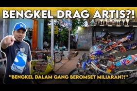 BENGKEL DRAG ANDALAN RAFFI AHMAD & TEKNO TUNER, BIARPUN DALAM GANG OMSETNYA MILIARAN‼️