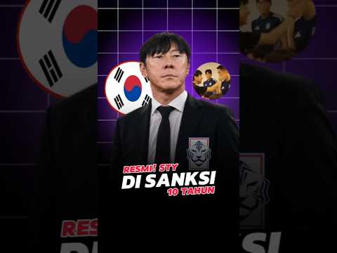 RESMI! Shin Tae-yong Disanksi 10 Tahun oleh KFA, Ada Apa Sebenarnya?