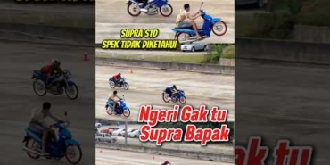 Supra Bapak gak ada obat, ingat ini di Thailand