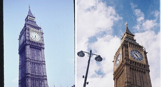 Now & Then in London: To Be (in Frame) or Not To Be