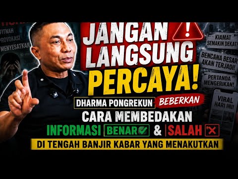 TERBONGKAR!! DHARMA PONGREKUN Jelaskan Cara Membedakan Fakta, Opini, dan Hoaks di Era Informasi