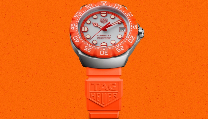 orange-crush:-tag-heuer-drops-a-bright-revamp-of-the-original-metal-f1-watch