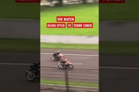BIG MATCH TEKNO TUNER VS KEANU SPEED | TEKNO TUNER ATAS NYA KE SUNTIK😱‼️#shorts