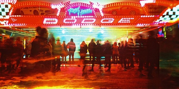 In the Frame: Vibrant Neon Lights