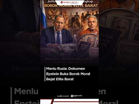Menlu Rusia Bongkar Dokumen Epstein: Sebut Ada ‘Kebobrokan Moral’ Elite Barat!