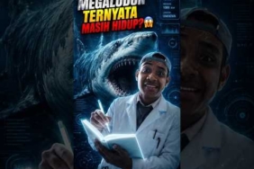 megalodon ternyata masih hidup? 😱 #teorikonspirasi #faktaunik #lewatberanda #megalodon #teorishort