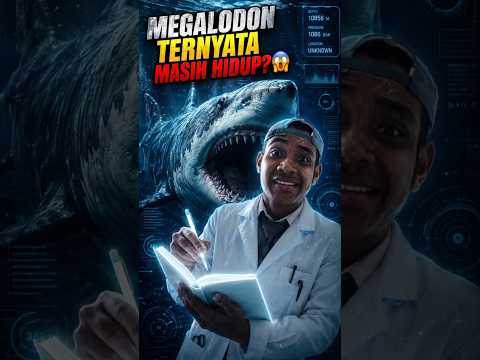 megalodon ternyata masih hidup? 😱 #teorikonspirasi #faktaunik #lewatberanda #megalodon #teorishort