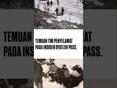 Temuan mengerikan dari Insiden Dyatlov Pass. #dyatlovpass #misteri #teorikonspirasi #shorts