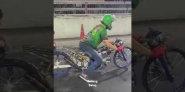 Wave Open Manoch Service time tembus 5 detik!!!! #dragrace #dragthailand #drag #teknotuner #shorts